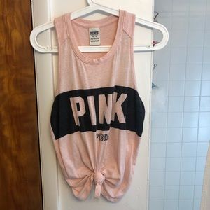 VS Pink Racerback Tank